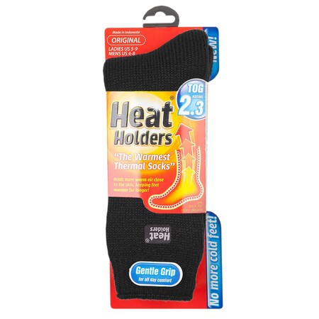 Heat Holders Heat Holders Womens Thermal Socks Black LHHORGBLK